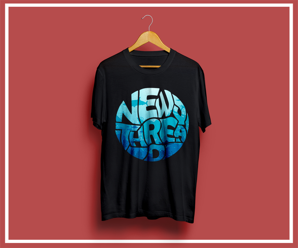 T-shirt Design by ParisGraphix for Newy Threads | Design #19816832
