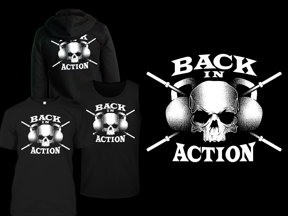 Design de T-shirt par 2ndfloorharry pour Back in Action | Design #19513582