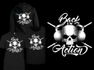 T-Shirt-Design von 2ndfloorharry für Back in Action | Design #19516128