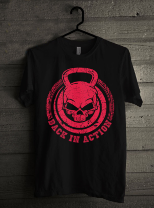 T-Shirt-Design von creative gravity für Back in Action | Design #19515940