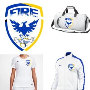Fire / AC United | Logo Design by TSU Creations