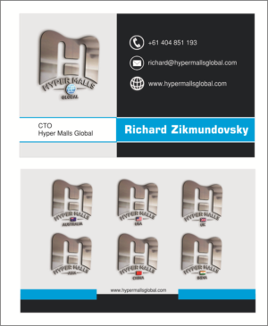 Business Card Design by riska for Mega malss global | Design: #19508341