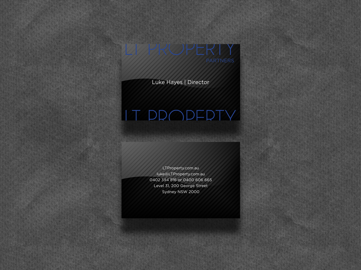 Business Card Design by HYPdesign for LT Property | Design: #19512393