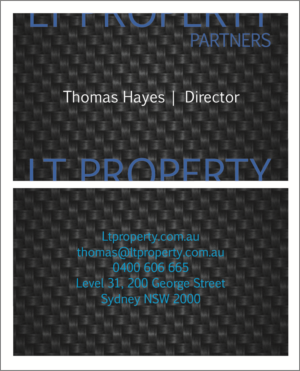Business Card Design by riska for LT Property | Design #19511918