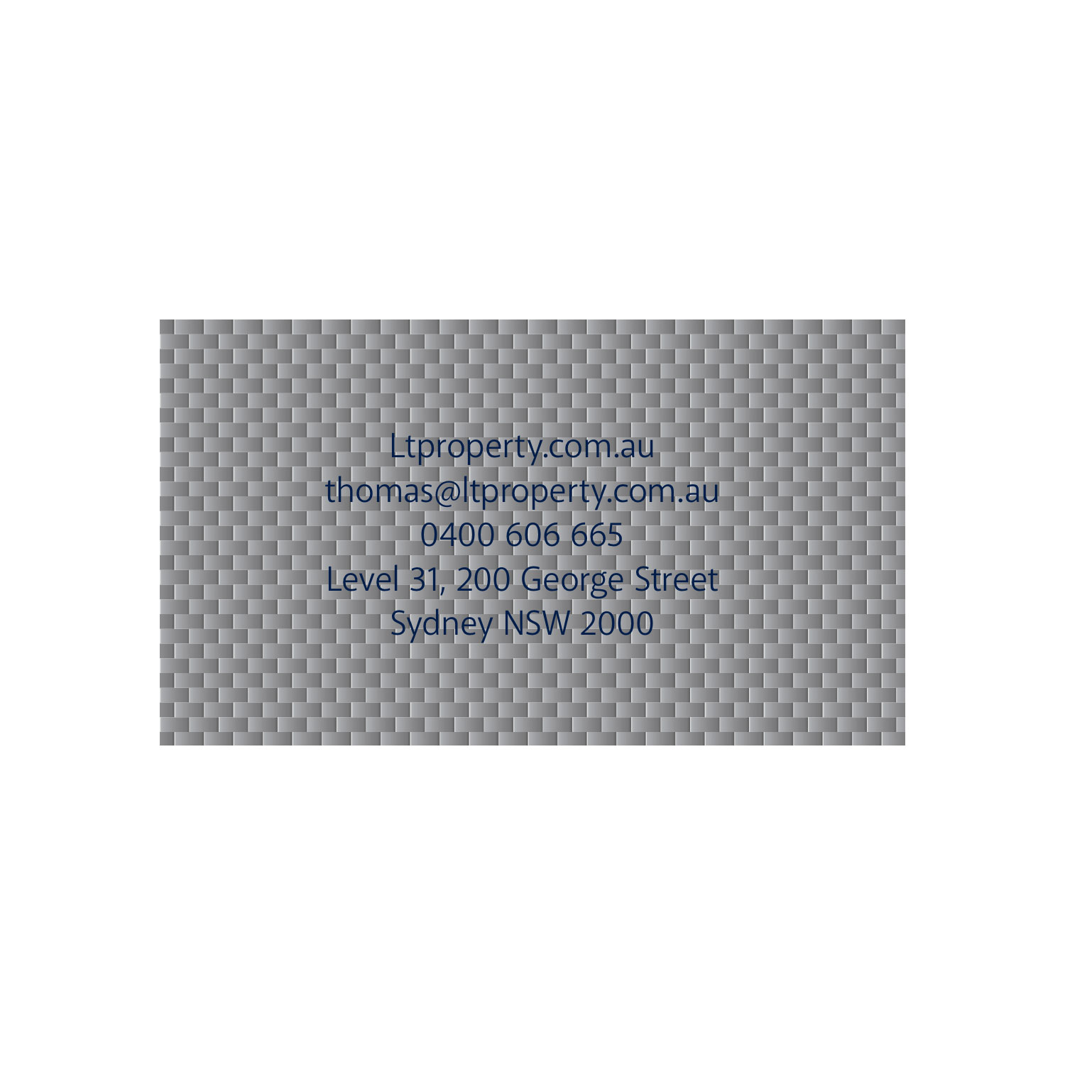 Business Card Design by Bolsen57 for LT Property | Design #19512010