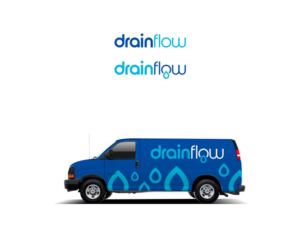 Drainflow | Logo Design by Atvento Graphics