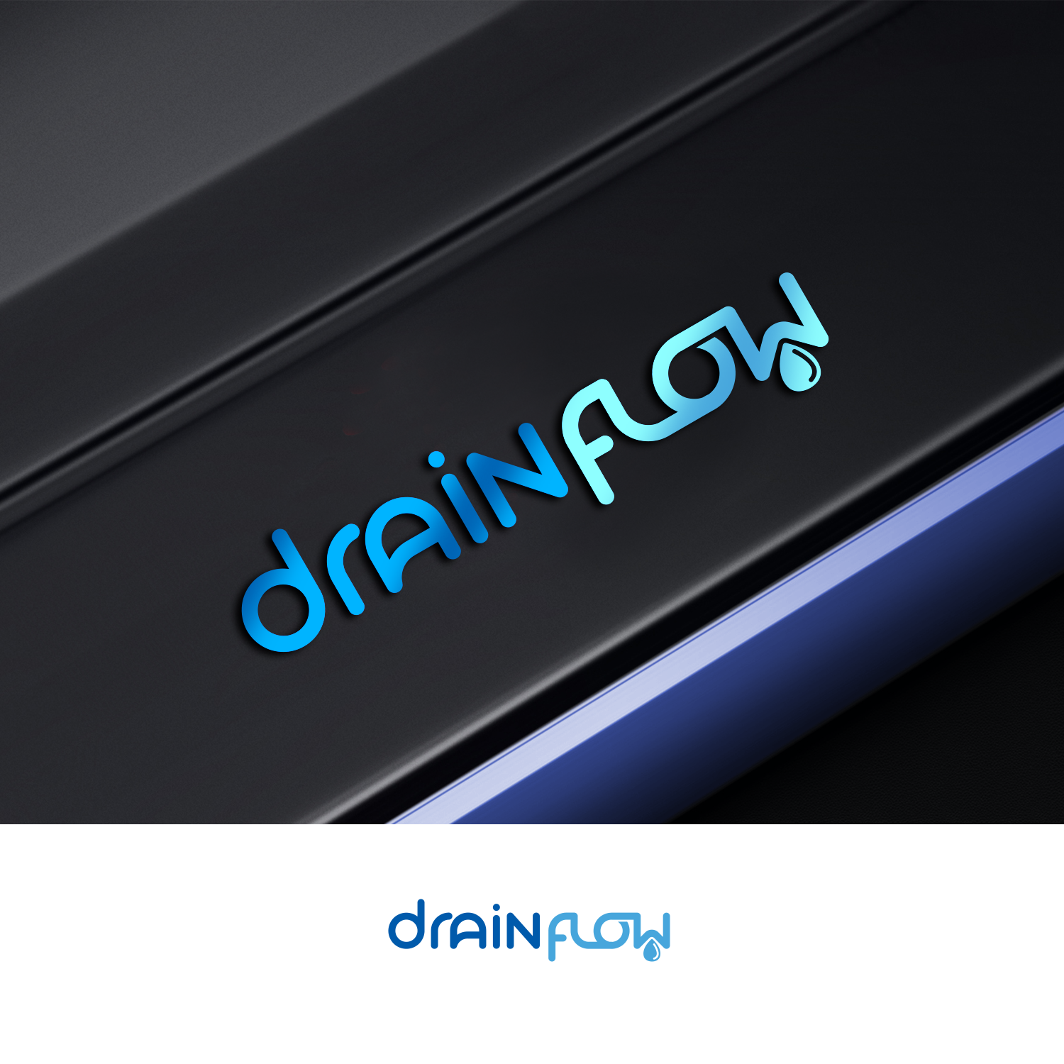 Logo Design by Mungbejotok for Drainflow | Design #19554751