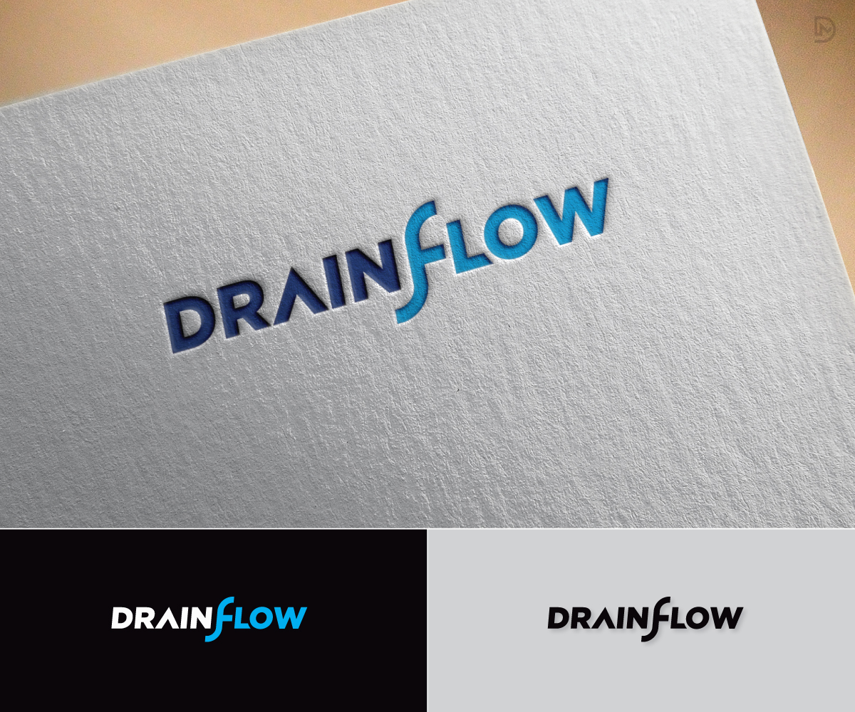 Logo Design by D_Mantra for Drainflow | Design #19516527