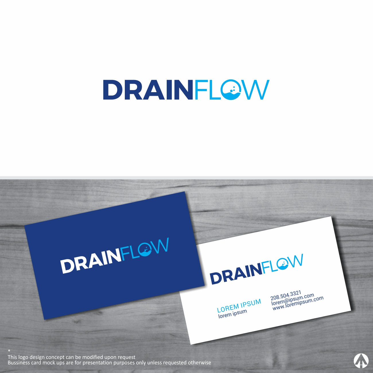 Logo Design by MBARO for Drainflow | Design #19554728