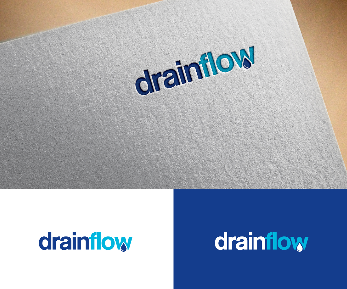 Logo Design by ali indoproD for Drainflow | Design #19515075