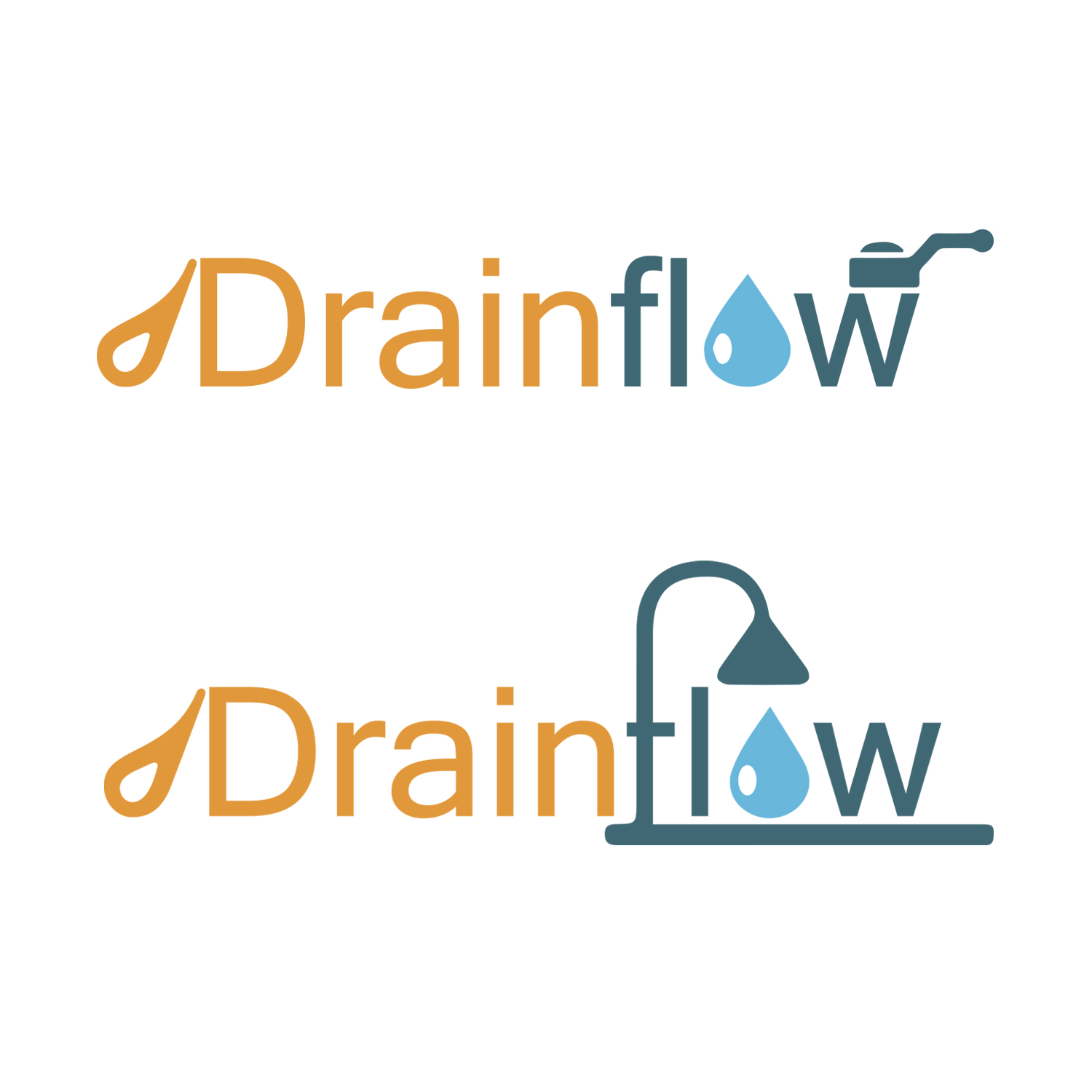 Logo Design by sofia amieva 2 for Drainflow | Design #19511775