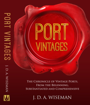 Port Vintages, a definitive reference book on port | Diseño de portada de libro por Tatlin
