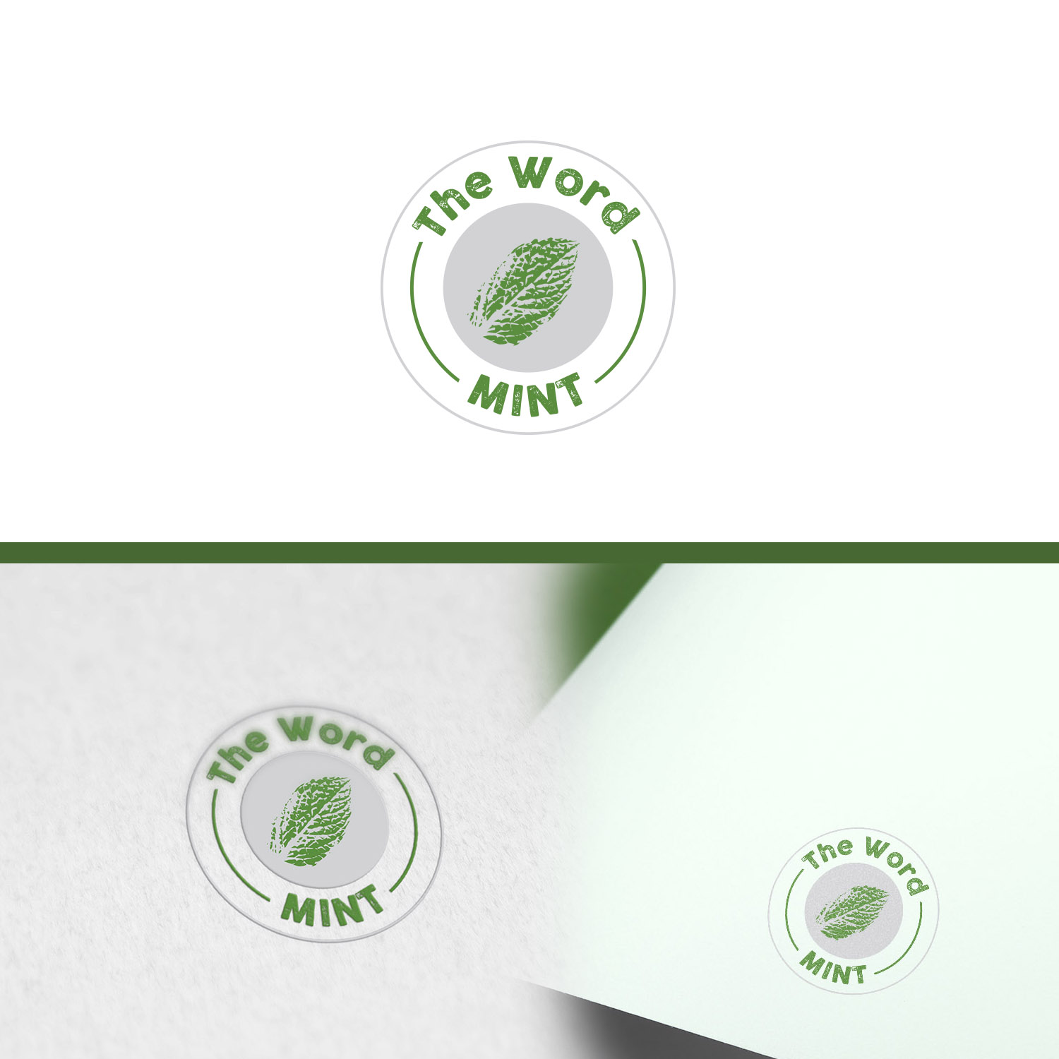 Logo Design by A.STUDIO for The Word Mint | Design #19519133