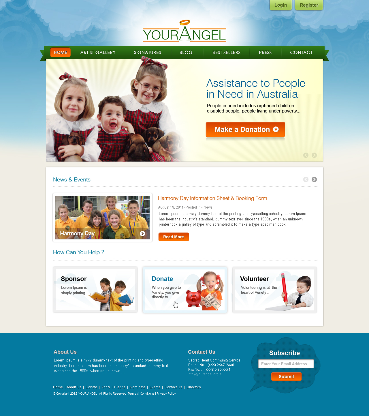 Web Design by the-lion-king for this project | Design #695067