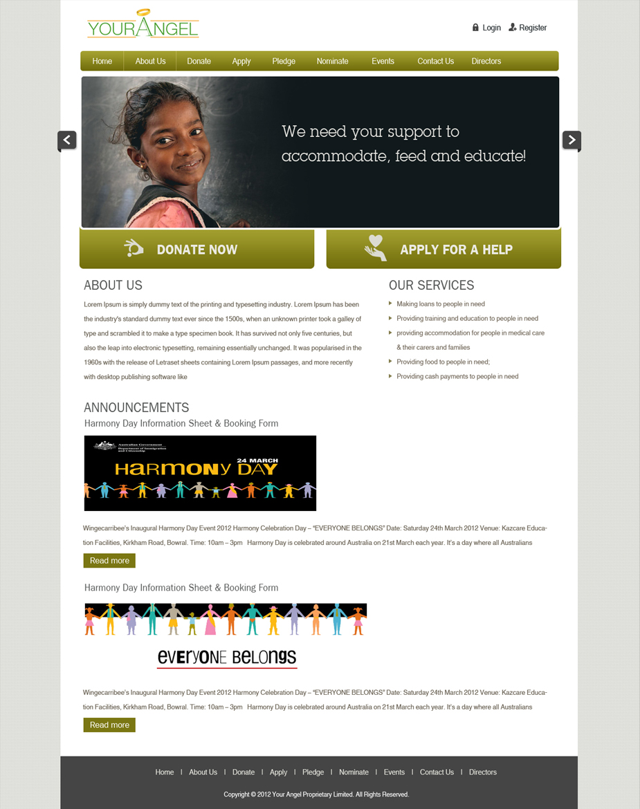Web-Design von krishnan für dieses Projekt | Design #684355
