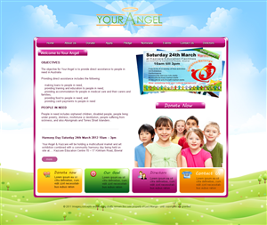Your Angel Charity - helping the disadvantaged | Web Design by eMango