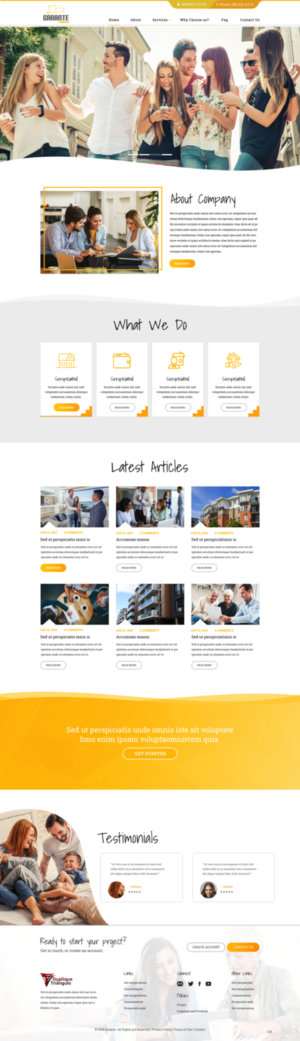 Web Design by pb for Seens TI | Design: #19518365