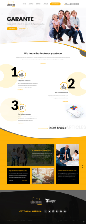 Web Design by pb for Seens TI | Design: #19518367