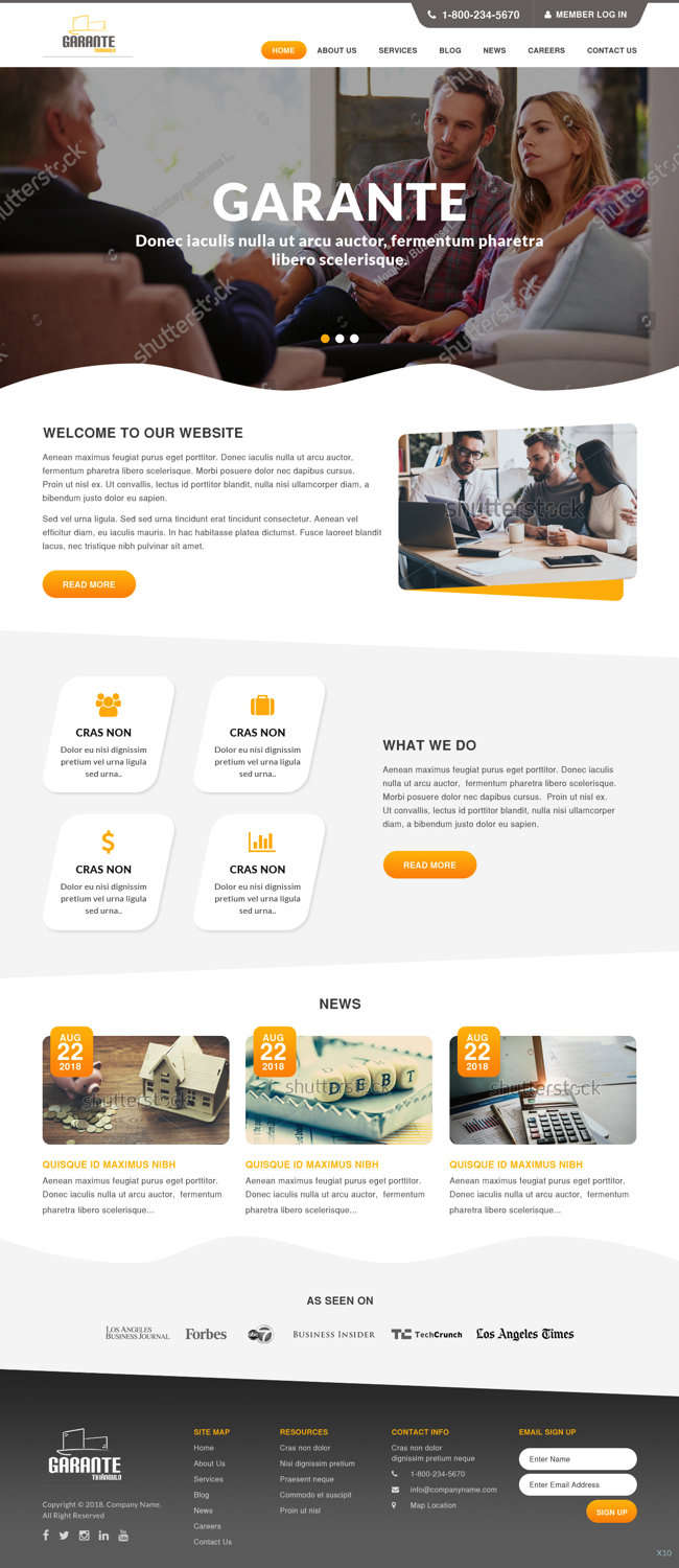 Web Design by pb for Seens TI | Design #19518377
