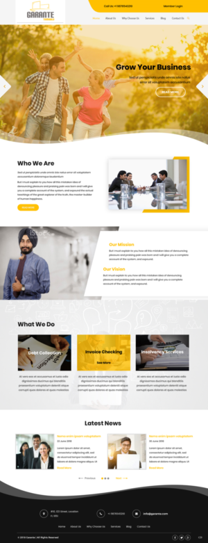 Web Design by pb for Seens TI | Design: #19518379
