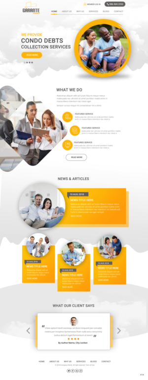 Web Design by pb for Seens TI | Design: #19523756