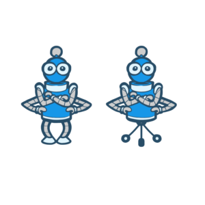 Design a cute robot to humanize our website | Graphic Design by Tomi Ax