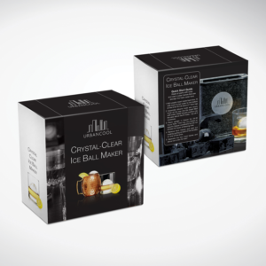 Crystal Clear Ice Ball Maker for whiskey, cocktails | Design Emballage par tuan1968