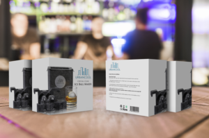 Crystal Clear Ice Ball Maker for whiskey, cocktails | Design Emballage par Shark1