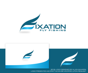 Logo Design by alvinnavarra for Fixation Fly Fishing | Design: #19535025
