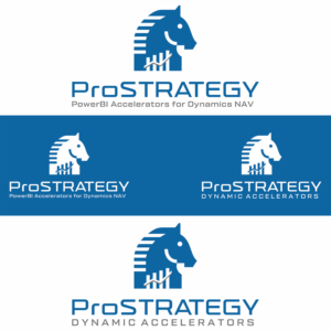 ProStrategy Dynamic Accelerators, PowerBI | Logo Design by 333 Adrian 888