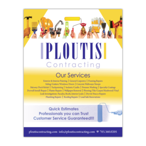 Flyer Design by see why for ploutis contracting | Design: #19540558