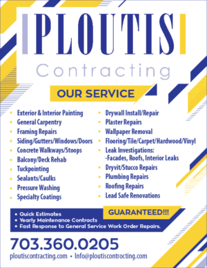 Ploutis Contracting Service Flyer | Flyer Design by eleven