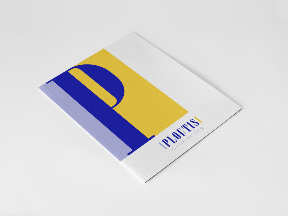 Schreibwaren-Design von Atvento Graphics für ploutis contracting | Design #19569107