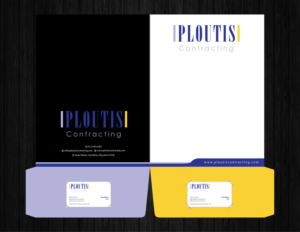 Stationery Design by Infinitive Technology for ploutis contracting | Design: #19581615
