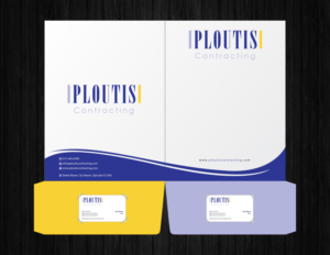Stationery Design by Infinitive Technology for ploutis contracting | Design: #19581618