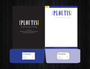 Stationery Design by Infinitive Technology for ploutis contracting | Design: #19581619