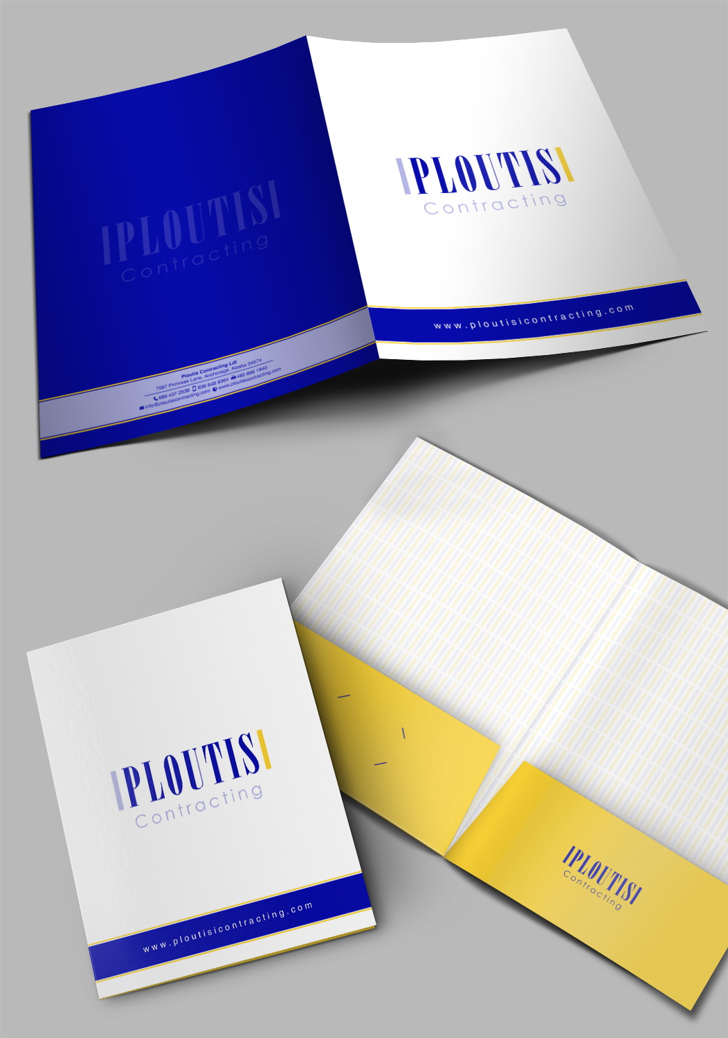 Stationery Design by chandrayaan.creative for ploutis contracting | Design #19514122