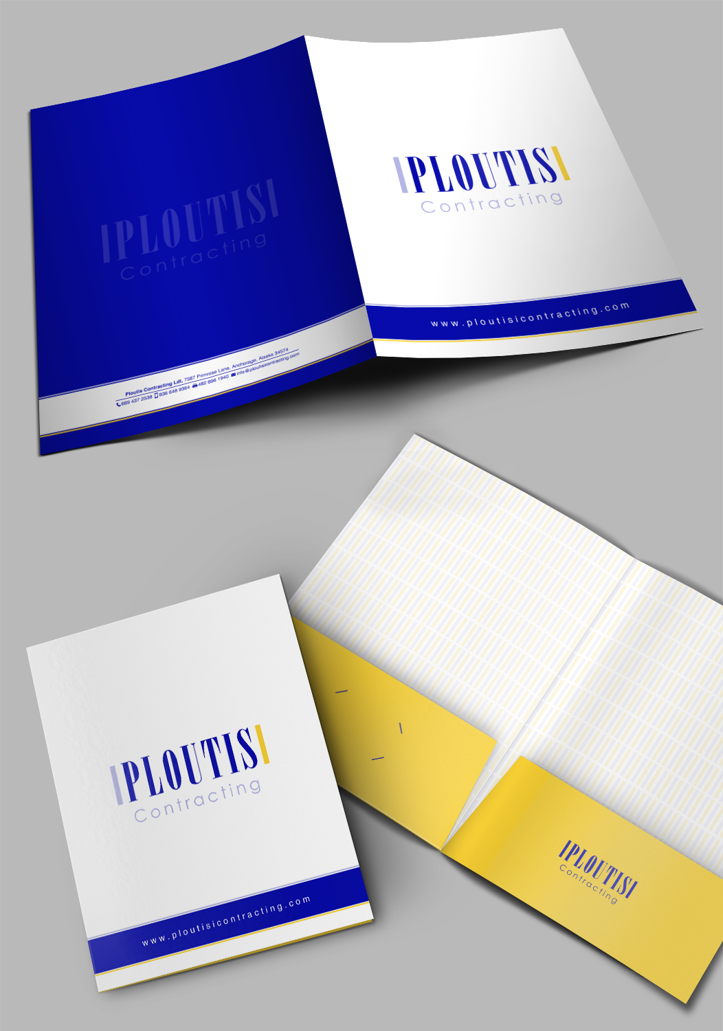 Stationery Design by chandrayaan.creative for ploutis contracting | Design #19514123