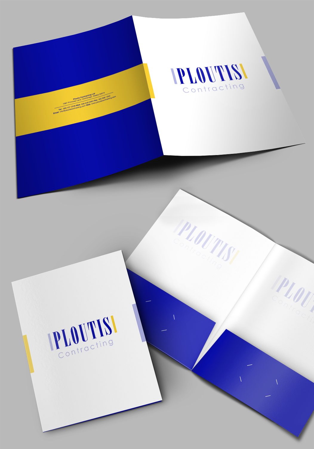 Stationery Design by chandrayaan.creative for ploutis contracting | Design #19514145