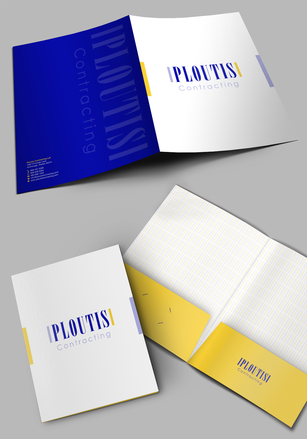 Stationery Design by chandrayaan.creative for ploutis contracting | Design #19514146