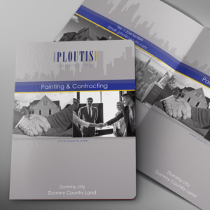 Stationery Design by Creative Jiniya for ploutis contracting | Design: #19518371