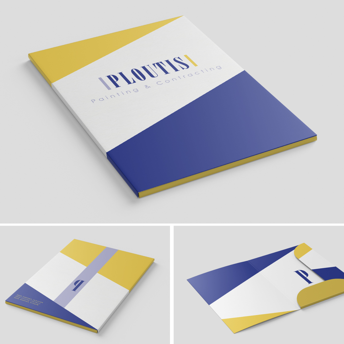 Stationery Design by Steph_21 for ploutis contracting | Design #19569763