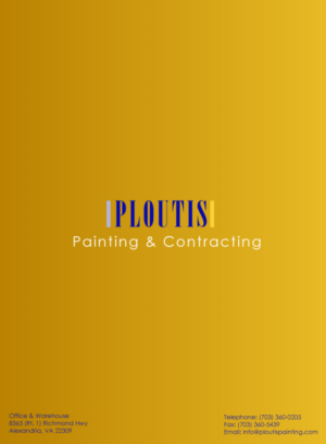 Stationery Design by Mob1900 for ploutis contracting | Design: #19578176
