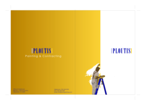 Stationery Design by Mob1900 for ploutis contracting | Design: #19578178