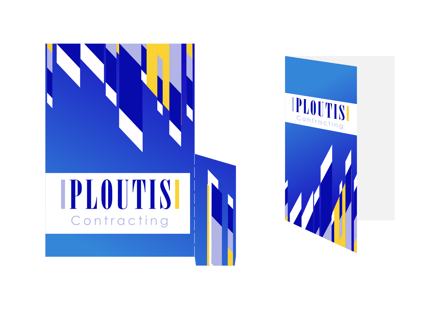 Stationery Design by Adeikhan for ploutis contracting | Design #19571331