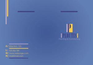 Stationery Design by Iván Dgráfico for ploutis contracting | Design: #19565160