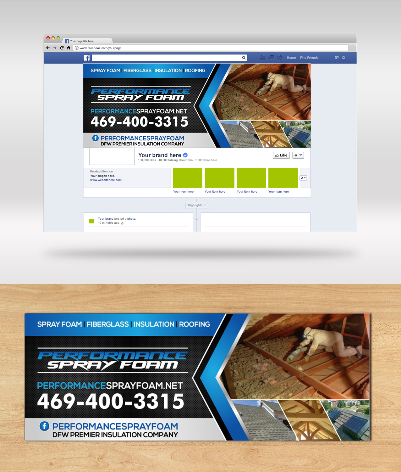 Design Facebook par ecorokerz pour ce projet | Design #19515521
