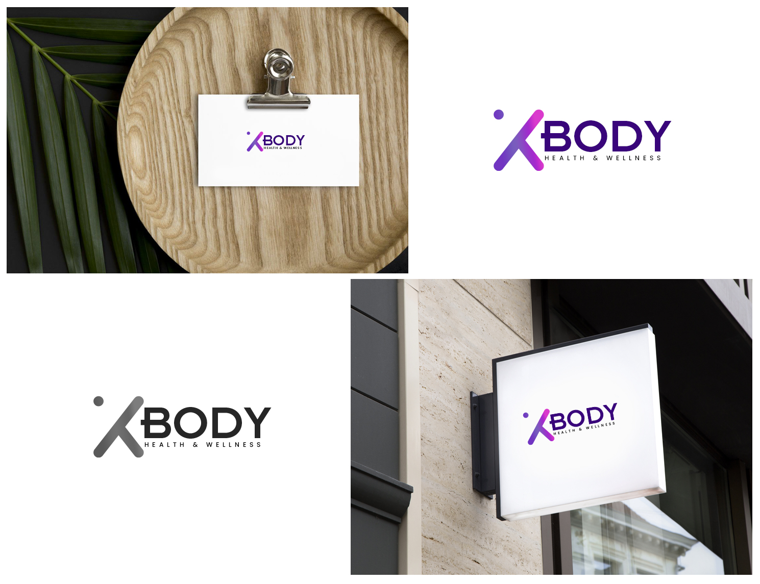 Logo Design by DominicDesign for X Body Health & Wellness | Design #19829073