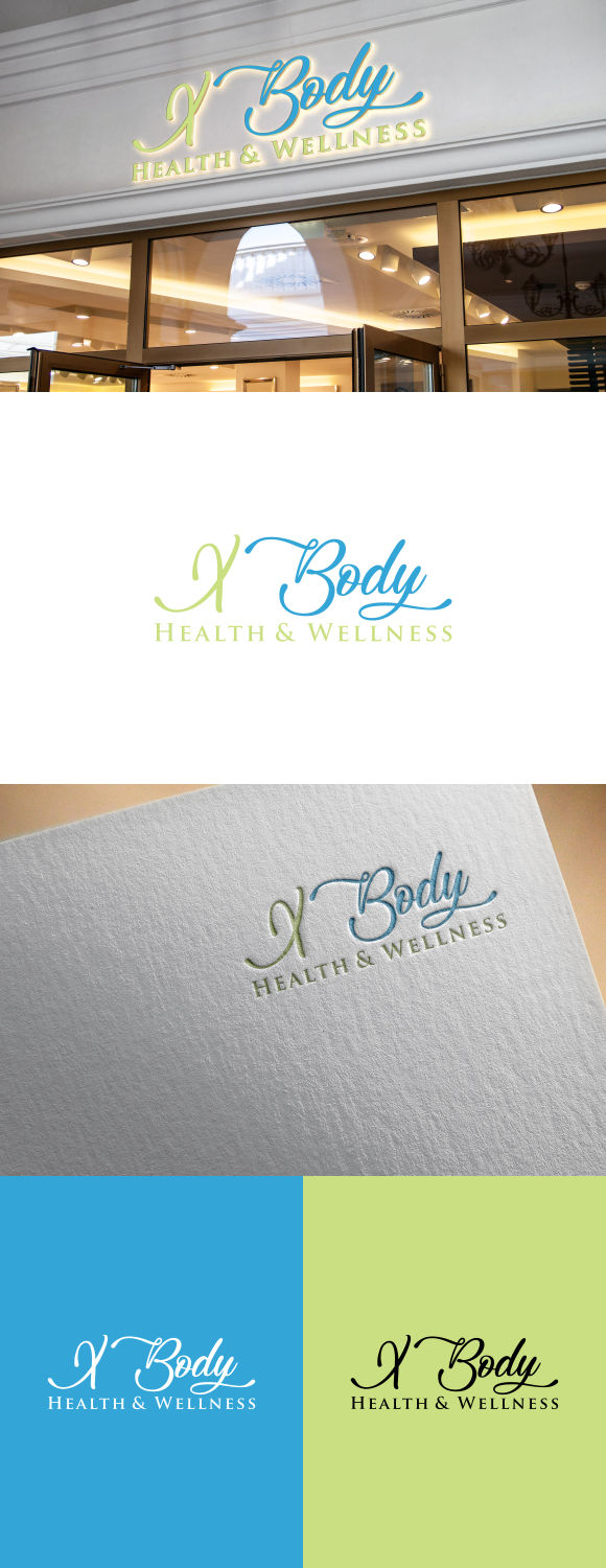 Logo Design by fatiyadesign for X Body Health & Wellness | Design #19730921