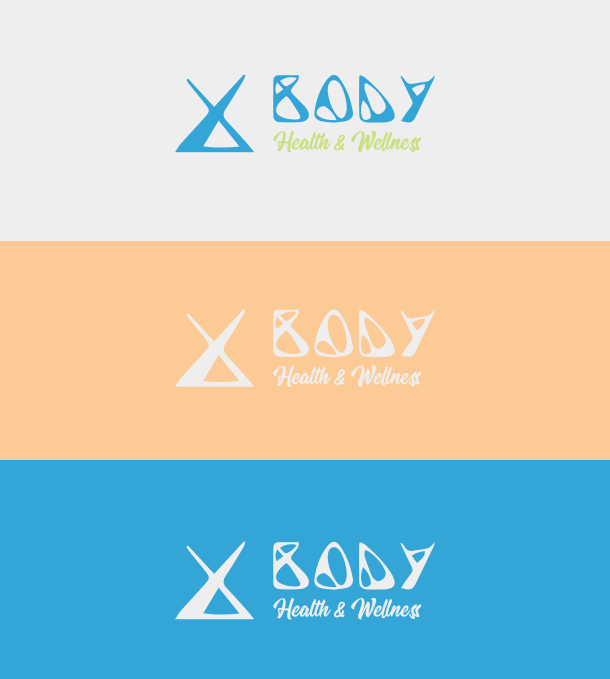 Logo Design by Dynopoint for X Body Health & Wellness | Design #19877688